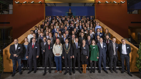 Gruppenbild der Geehrten